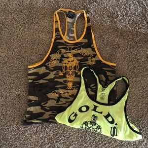 Gold’s Gym Stringer Tank Tops
